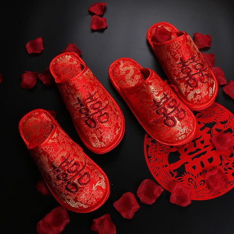 Traditional Chinese Wedding Hanfu Shoes – Hanfu Story